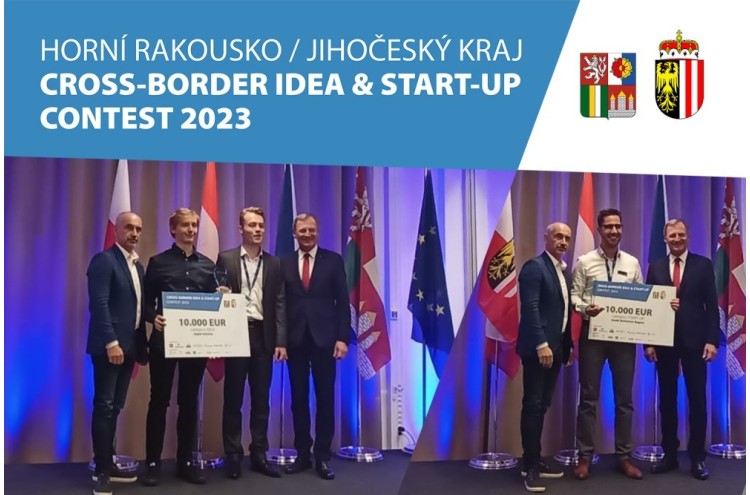 Jihočeši ovládli česko-rakouské finále podnikatelských nápadů a startupů!
