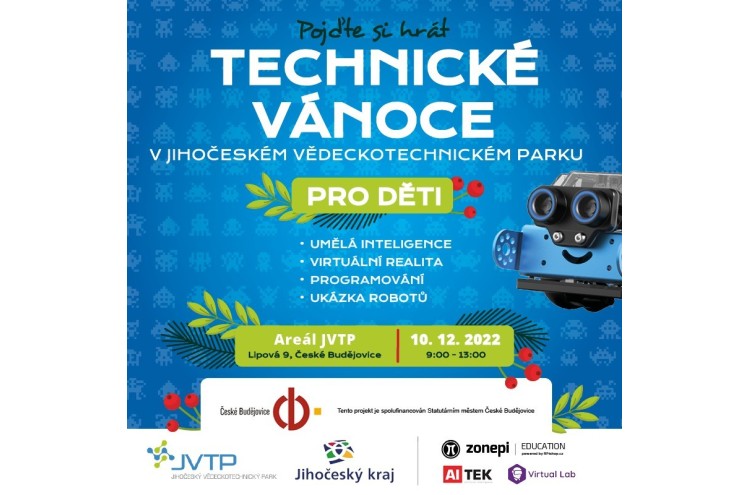 TECHNICKÉ VÁNOCE v Jihočeském vědeckotechnickém parku