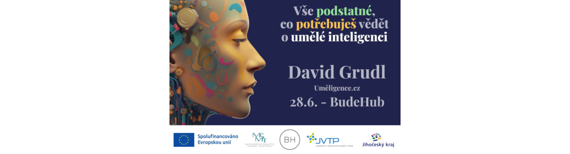 JVTP a BUDE HUB pořádá setkání na téma umělé inteligence